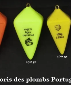 LEMER Plombs Portugais Plastifiés Jaune Phospho