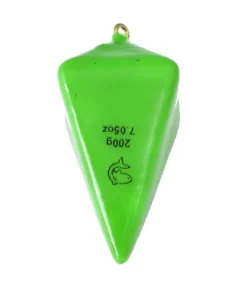LEMER Plombs Portugais Plastifiés Vert Fluo