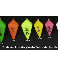 LEMER Plombs Portugais Plastifiés Jaune