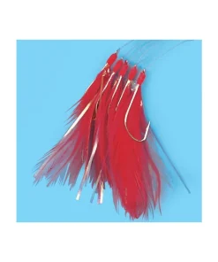FLASHMER Plume de Mer Filaments 5 Hameçons 2/0
