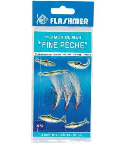 FLASHMER Leurres|Tous Les Produits^Plumes de Mer Fine Peche 6 X N°2