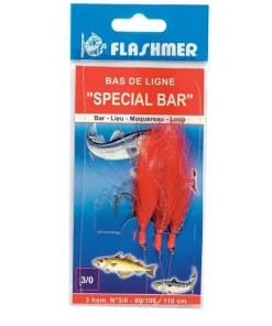 FLASHMER Leurres|Leurres^Plumes Special Bar 3 Hameçons 110 mm