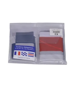 4WATER Pavillon Bateau^Pochette 3 pavillons 30x40 cm