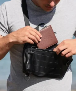 HPA Sac Étanche|Pochette Téléphone Étanche^Pochette étanche Minisling Noir