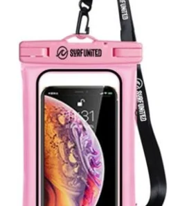 SURF UNITED Pochette téléphone étanche flottante Rose