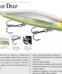 RAPALA Poisson nageur Shadow Rap Deep 11 cm 13 g