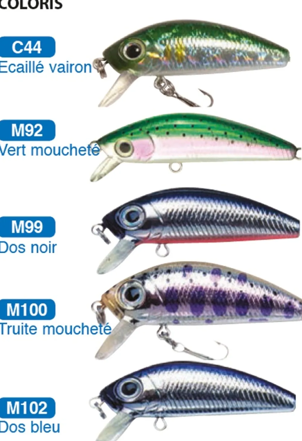YO-ZURI Leurres Truite|Leurres Carnassier^Poissons nageurs L-Minnow 33