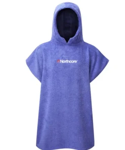 NORTHCORE Poncho de bain enfant Beach Basha Bleu
