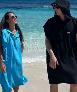 MOLCHANOVS Textile|Poncho/Après Session^Poncho Lightweight Poncho Towel Noir