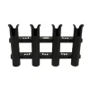 SEANOX Porte Canne|Rangement Cannes À Pêche^Porte canne  PVC noir - 4 tubes