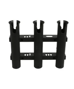 SEANOX Porte canne  PVC noir - 3 tubes
