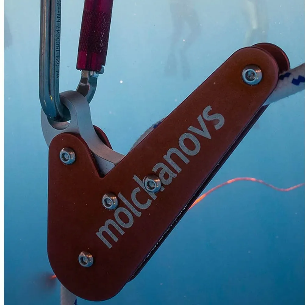 MOLCHANOVS Accessoires Corde Et Bouée Apnée^Poulie apnée A6061 Rope Pulley