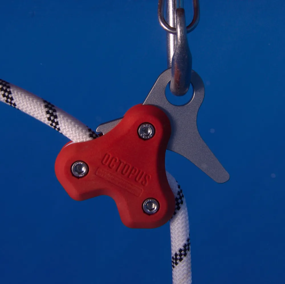 OCTOPUS FREEDIVING Accessoires Corde Et Bouée Apnée^Poulie d'apnée Classic Pulling Systeme Bleu