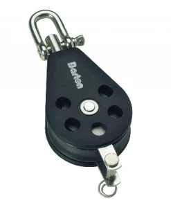 BARTON MARINE Poulie simple barton émerillon/ringot - Taille 1 à friction