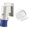 PLASTIMO Prise de quai femelle - 16A - 230V - 2P+T - IP44