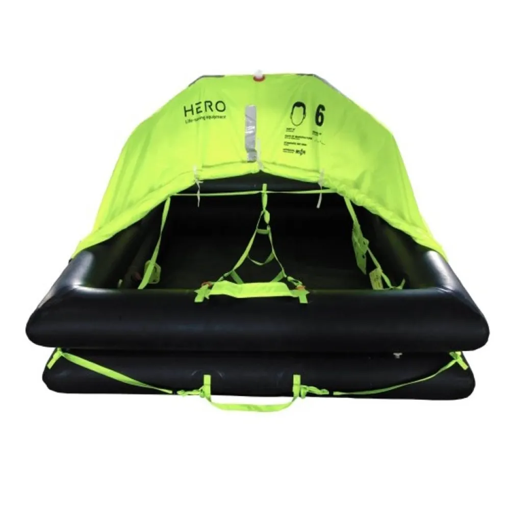 4WATER Radeau de survie - cotier - 4 personnes - Container