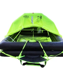 4WATER Radeau de survie - hauturier - 4 personnes - Container