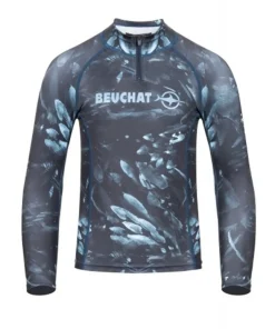 BEUCHAT Lycra & Rash Guard|Lycra / Rashguard^Rashguard lycra enfant Snorkeling Atoll Seaweed Junior