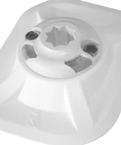 RAILBLAZA Receveur Et Adaptateur|Porte Canne Float Tube^Receveur pneumatique blanc