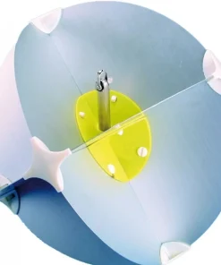 4WATER Repérage Visuel^Réflecteur radar aluminium avec embouts plastiques