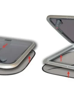 WATERLINE DESIGN Confort Du Cockpit^Rideaux Waterline pliables occultant et moustiquaire