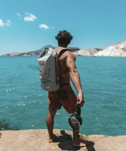 ZULUPACK Sac Étanche^Sac à dos étanche Indy 40L Gris Camel