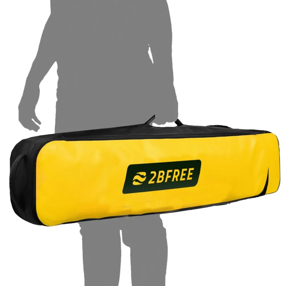2BFREE Bagagerie^Sac à Palmes Jaune