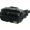 DEPS Bagagerie Carpe|Bagagerie Pêche Mouche^Sac bandouliere Hip Bag Mini - Black