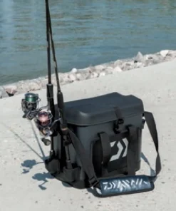 DAIWA Bagagerie|Bagagerie Carnassier^Sac Daïwa Leurre Etanche L Gris
