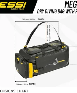 CRESSI-SUB Sac de plongée Cressi Megattera
