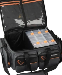 SAVAGE GEAR Bagagerie Pêche Truite|Sac De Pêche^Sac de transport System Box Bag XL + 3 boite