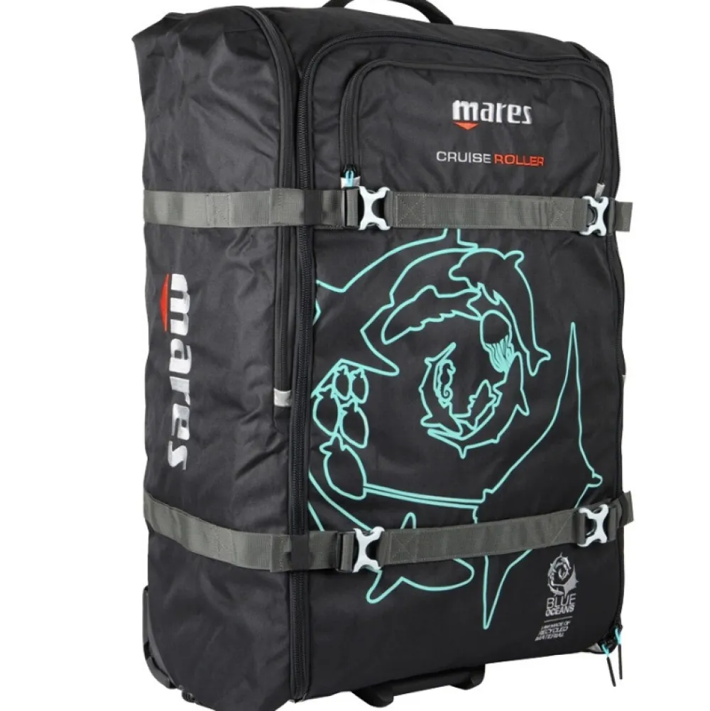 MARES Sac À Roulettes|Sac De Plongée^Sac Cruise Roller 128 L Aquamarine