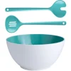 MARINE BUSINESS Vaisselle^Saladier + Couverts - Collection Summer Acqua - 1 Pièce