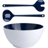 MARINE BUSINESS Saladier + Couverts - Collection Summer Blue - 1 Pièce