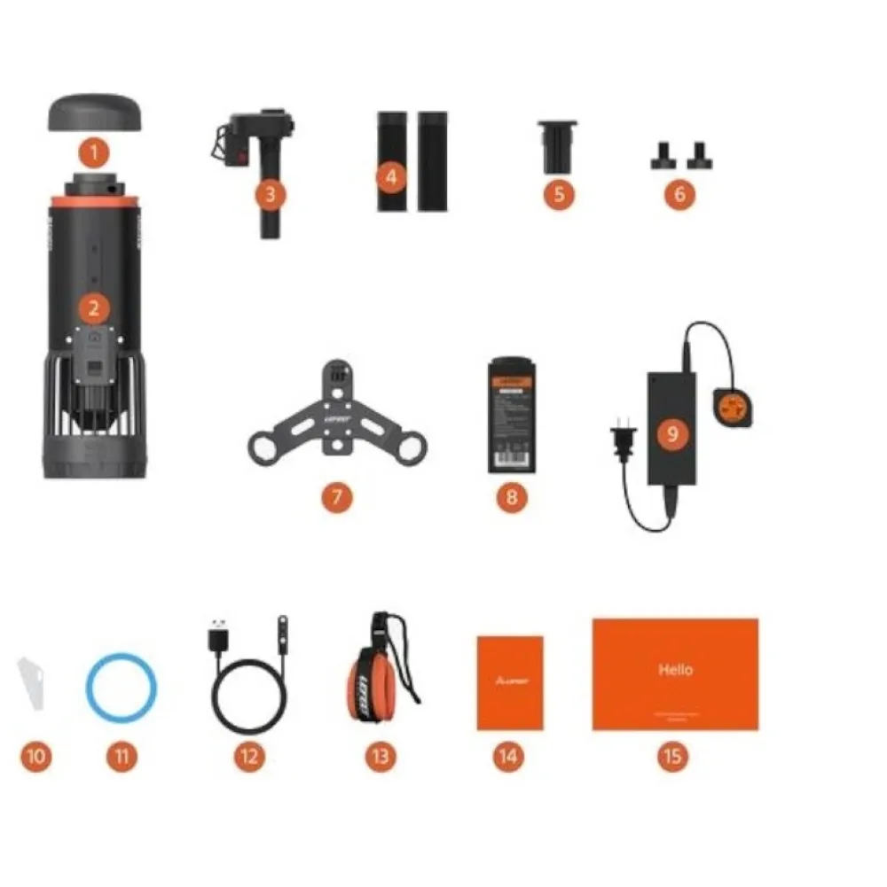 LEFEET Scooter Sous Marin|Propulseur Sous Marin Plongée^Scooter sous marin S1PRO