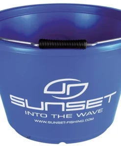 SUNSET Accessoire De Nettoyage|Accessoires Pêche^Seau 18 L Bleu