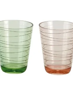 PLASTIMO Set de 4 verres - Color-lines MS