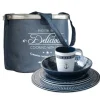 MARINE BUSINESS Set vaisselle - Collection Sailor Soul - 24 Pièces