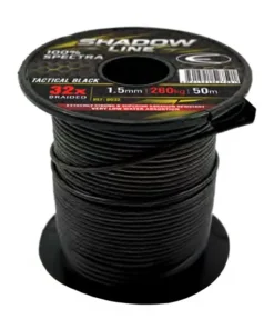 EPSEALON Dyneema Et Drisse^Shadow line 100% Spectra 50 M 1.5 mm - Tactical Black