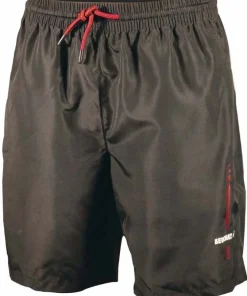 BEUCHAT Short de bain - Noir / Rouge