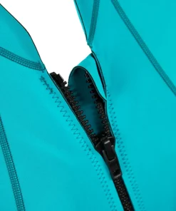 BEUCHAT Combinaisons Snorkeling^Shorty Atoll Zip - 2 mm - Femme - Bleu Atoll