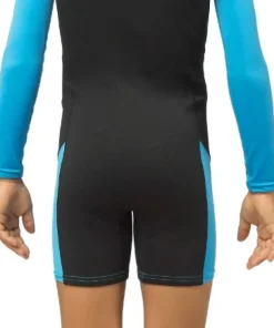 Enfant CRESSI-SUB Shorty de Natation enfant Cressi Little Shark L.S - 2 mm - Black/Blue