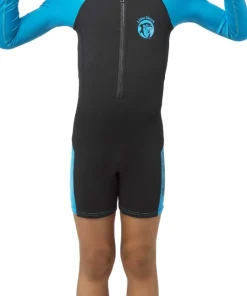 Enfant CRESSI-SUB Shorty de Natation enfant Cressi Little Shark L.S - 2 mm - Black/Blue