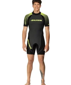 SALVIMAR Combinaisons Snorkeling^Shorty de snorkeling Surf Shell Homme 2 mm