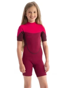 JOBE Spécial Enfant|Shorty^Shorty enfants Boston 2mm Back Zip Rose