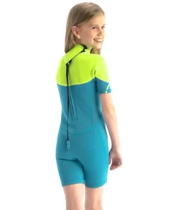 JOBE Spécial Enfant|Shorty^Shorty enfants Boston 2mm Back Zip Sarcelle