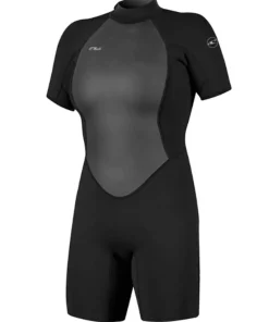 O'NEILL Shorty^Shorty femme manches courtes Reactor 2 mm back zip Noir