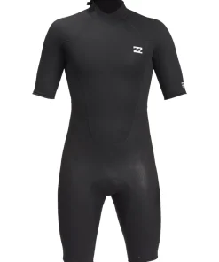 BILLABONG Shorty homme Intruder back zip 2 mm - Noir