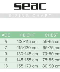 SEAC SUB Shorty néoprène Plongée Snorkeling Seac Ciao Enfant 2,5mm