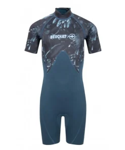 Enfant BEUCHAT Shorty snorkeling Atoll Seaweed - 2 mm Junior